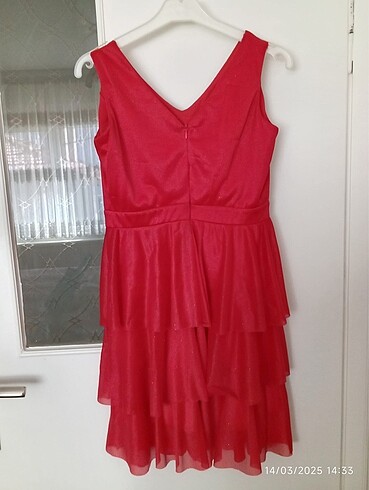 Zara Kırmızı elbise