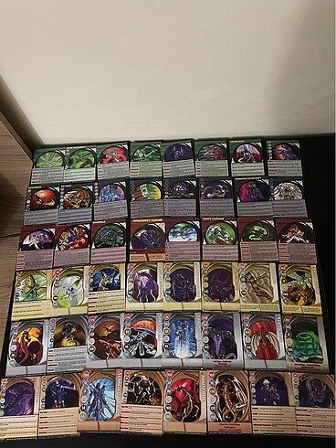 Bakugan Kartları Orjinal 48 Adet