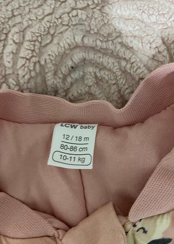 Pembe Kız Bebek Fermuarlı Tulumu - Görsel 2