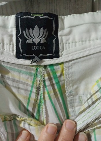 Ekoseli Lotus marka Erkek Şort - Görsel 3