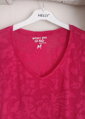 ince penye tişört M beden - Görsel 3