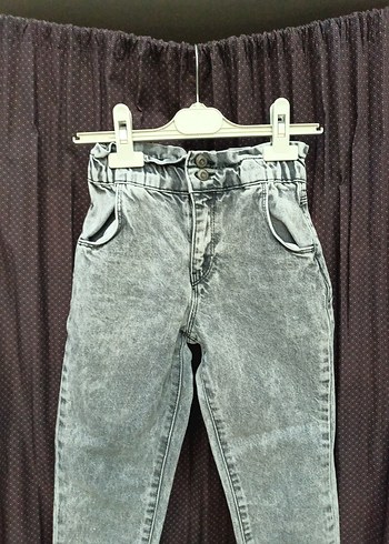 LC Waikiki 5-6 yaş Gri Kız Kot Pantolon