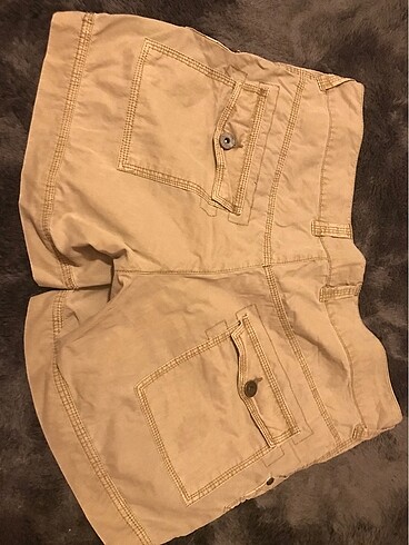 s Beden camel Renk y2k vintage şort