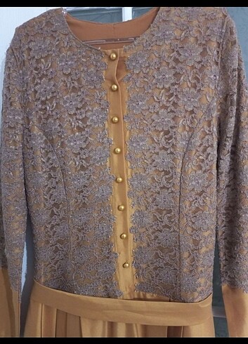 Vintage özel dikim Abiye Elbise - Görsel 2