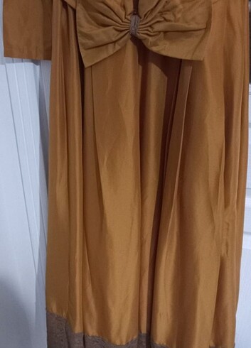 Vintage özel dikim Abiye Elbise - Görsel 5