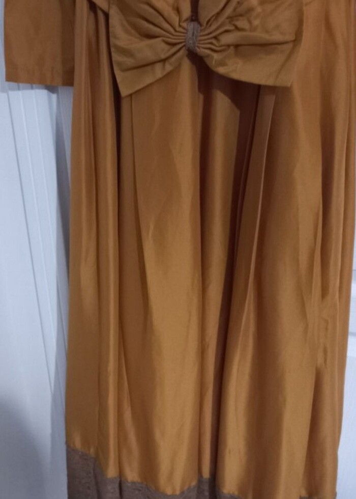 Vintage özel dikim Abiye Elbise - Görsel 5