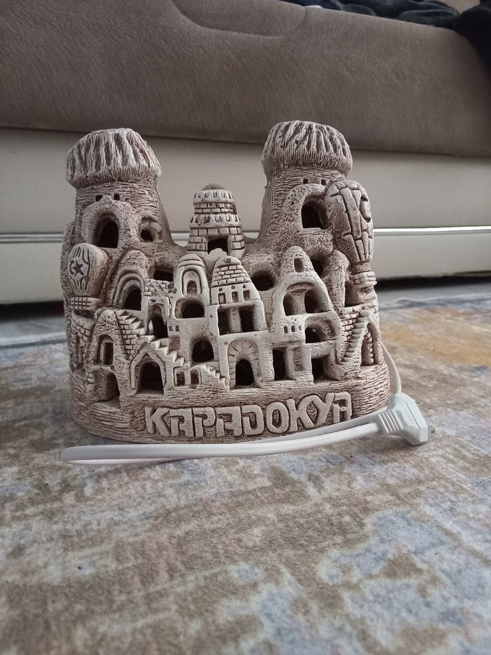 Kapadokya Temalı kablolu gece lambası - Görsel 2