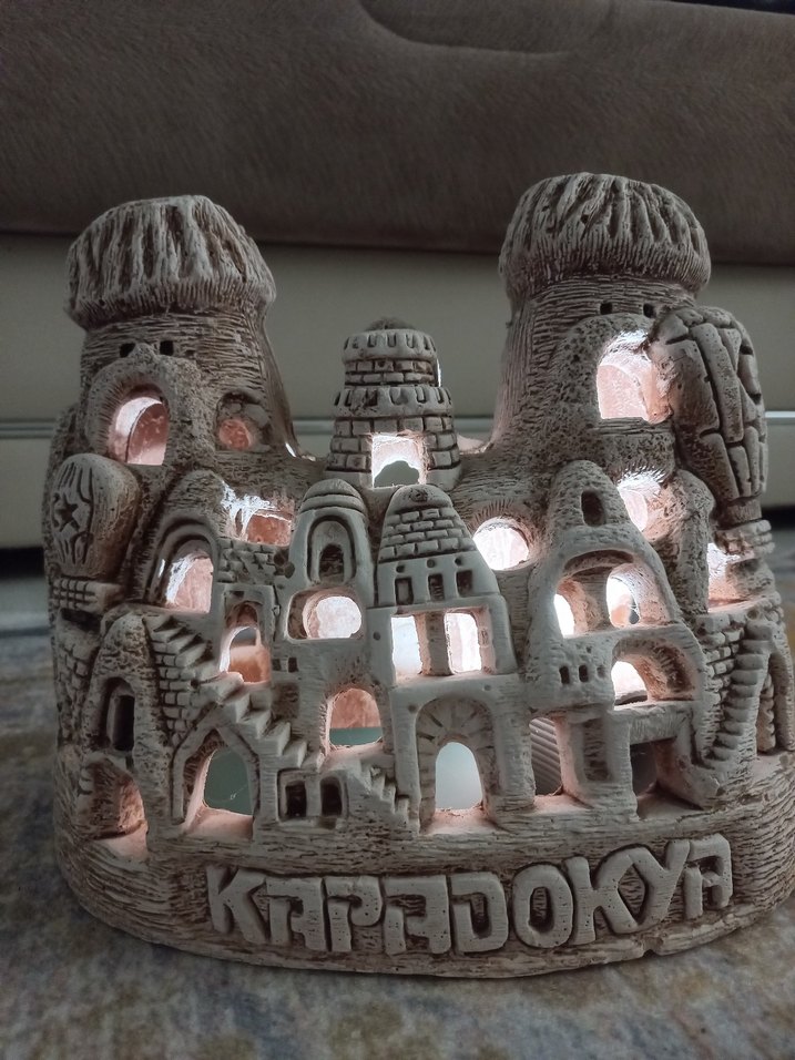 Kapadokya Temalı kablolu gece lambası - Görsel 4