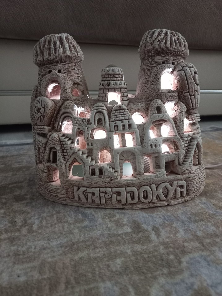 Kapadokya Temalı kablolu gece lambası - Görsel 5