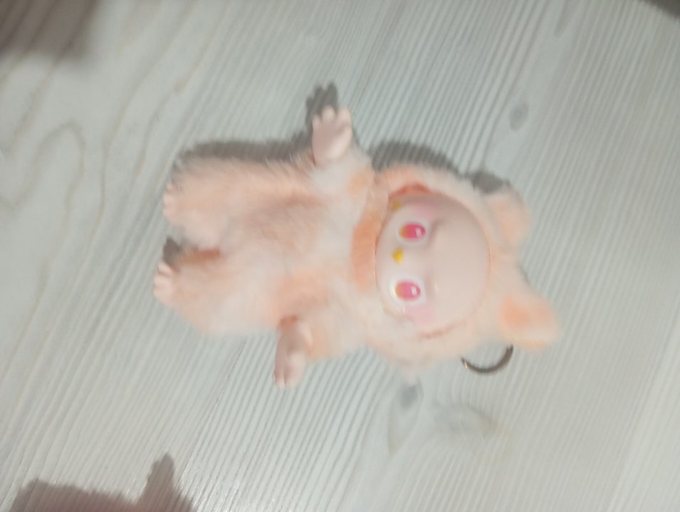 Pembe Peluş Oyuncak - Görsel 2