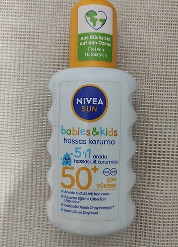 Nivea çocuklar için güneş kremi 
