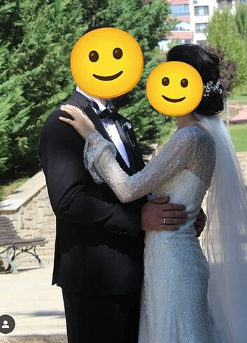  Bir kaç saat giyilmiş Temiz gelinlik  - Görsel 4