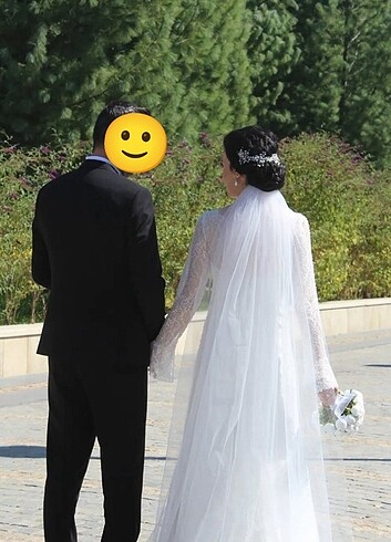  Bir kaç saat giyilmiş Temiz gelinlik  - Görsel 6