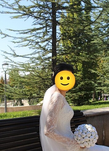  Bir kaç saat giyilmiş Temiz gelinlik  - Görsel 7