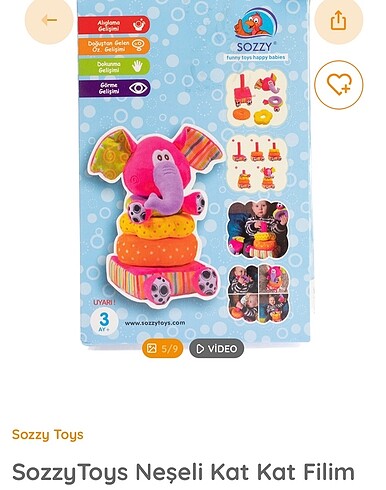 Sozzy toys neşeli kat kat filim