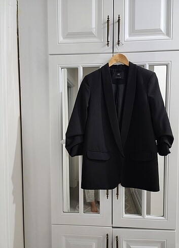 Siyah blazer ceket