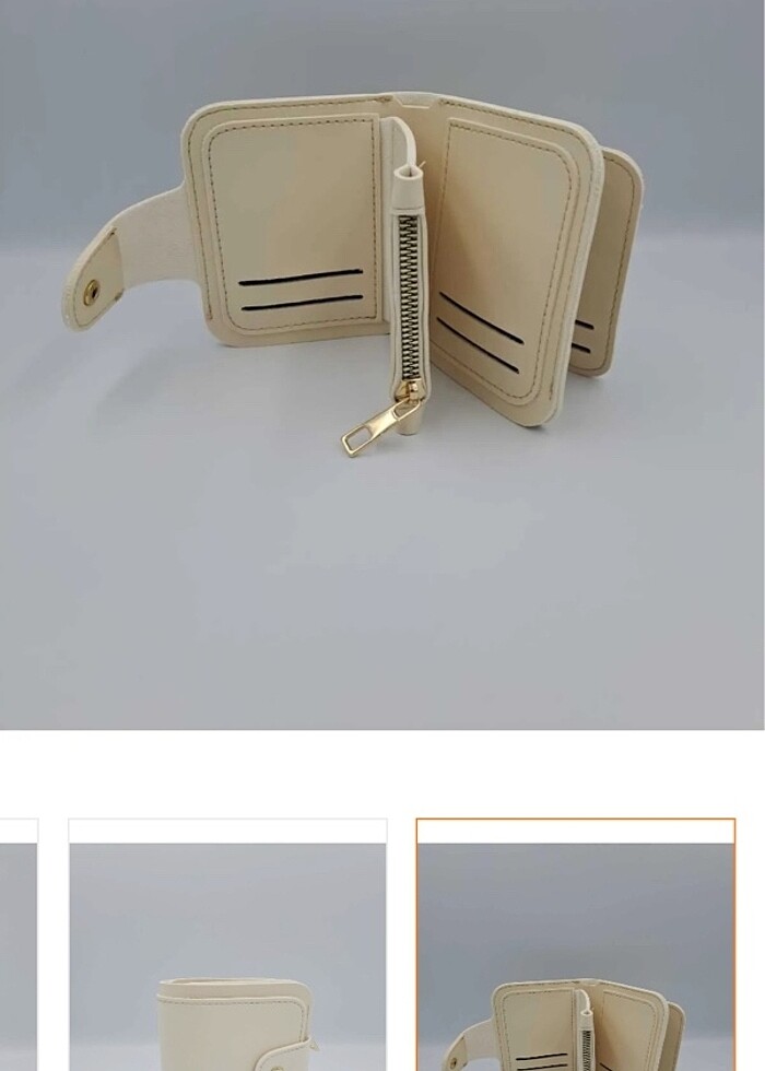 Açık gri cüzdan (david Polo) - Görsel 3