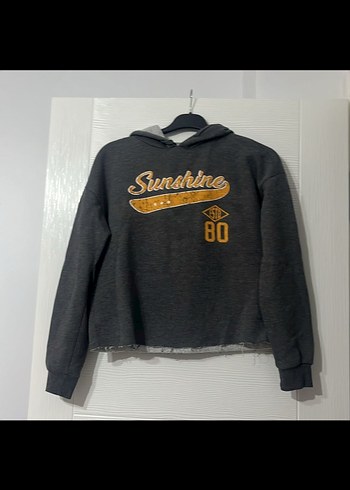 Gri Kadın Sweatshirt