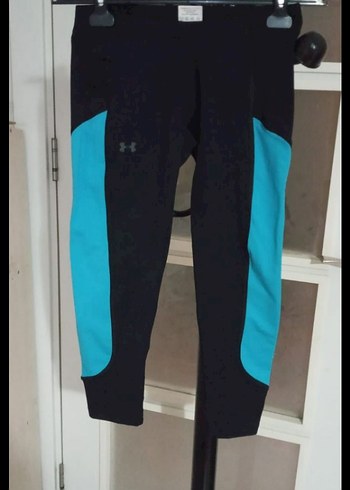 Mavi Detaylı Esnek Spor Tayt - Görsel 2