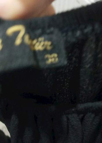 Siyah Uzun Piliseli Bohem Elbise - Görsel 6