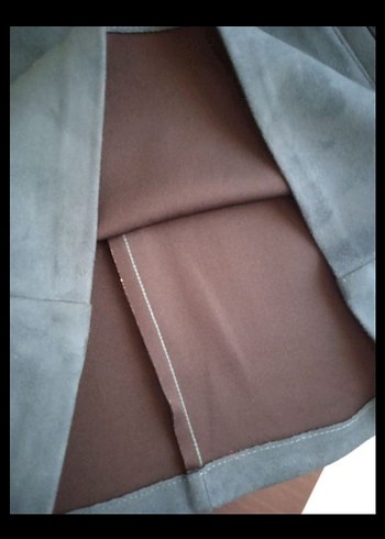 Mini Süet Etek - Görsel 4