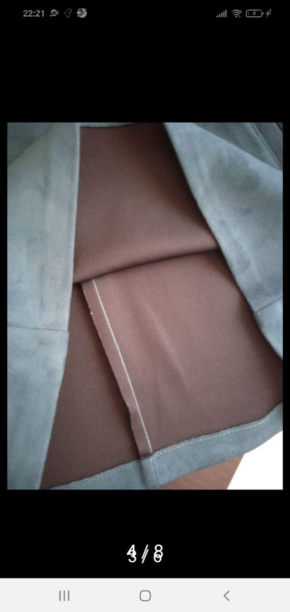 Mini Süet Etek - Görsel 4