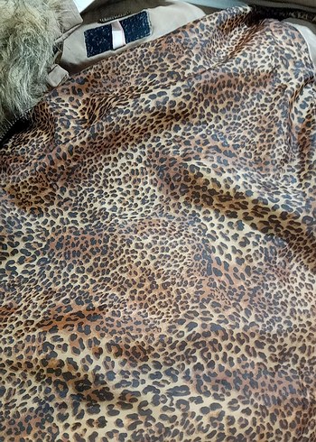 Bej Kürklü Kadın Kışlık Mont - Görsel 7