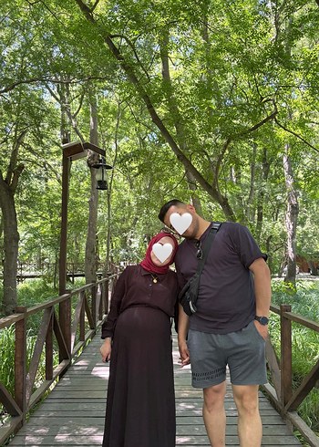 36 Beden Siyah yelekli Uzun Salaş Elbise