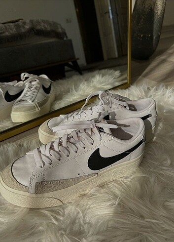 40 Beden Orijinal Nike Blazer Low Kadın Ayakkabı 