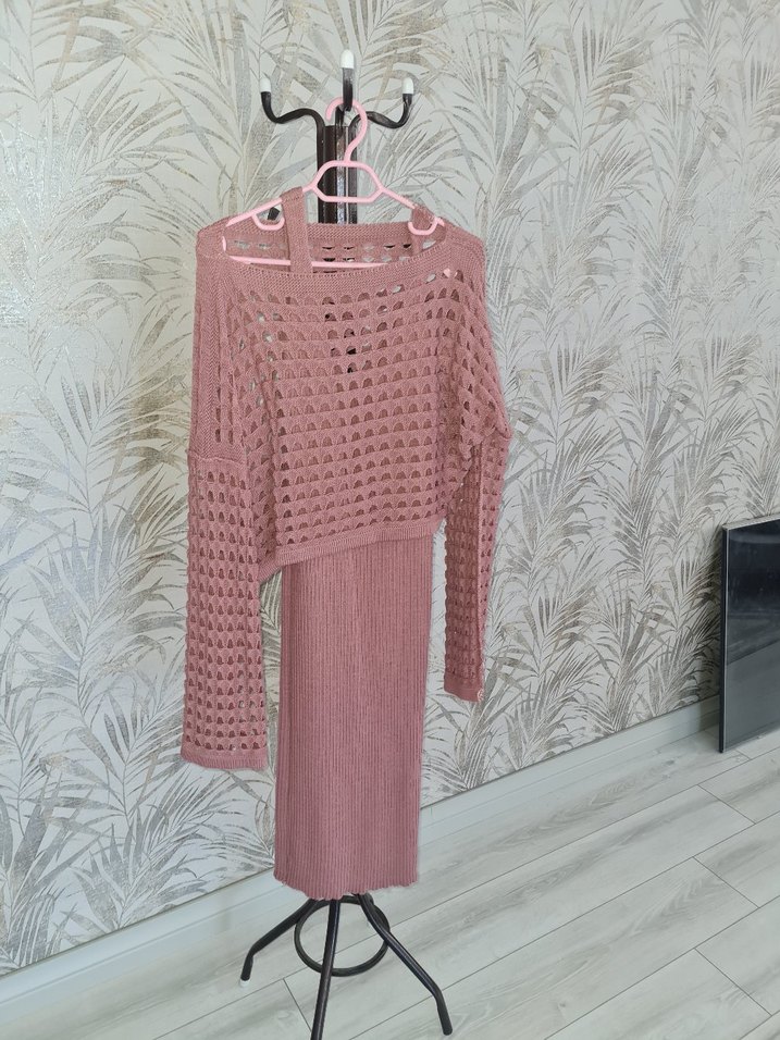 triko elbise - Görsel 4