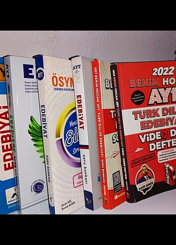 EDEBİYAT SETİ 5 soru bankası 1 konu anlatımlı video ders defteri