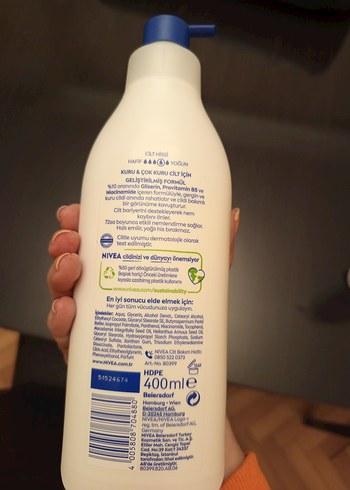 NIVEA Repair & Care Vücut Losyonu 400 ml - Görsel 2