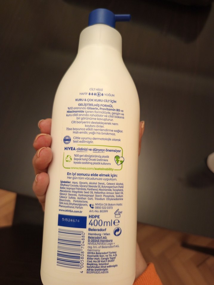 NIVEA Repair & Care Vücut Losyonu 400 ml - Görsel 2