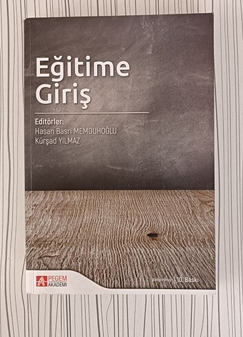 Eğitime Giriş 