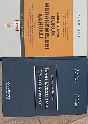 Karşılaştırmalı Hukuk ve İdari Yargılama Kitapları
