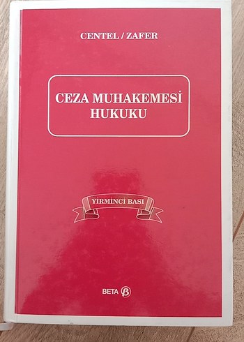 Ceza Muhakemesi Hukuku - Centel/Zafer