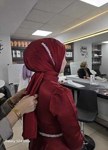 s Beden bordo Renk Kırmızı abiye