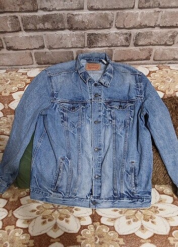 xl Beden mavi Renk Levis jeans mont