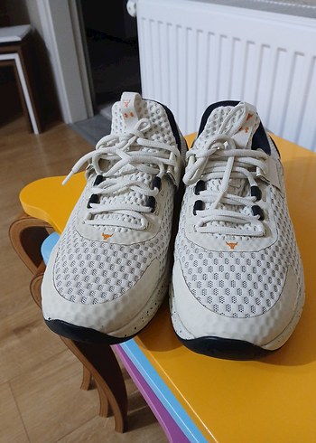 Under Armour Project Rock BSR 4 Beyaz Spor Ayakkabı - Görsel 4