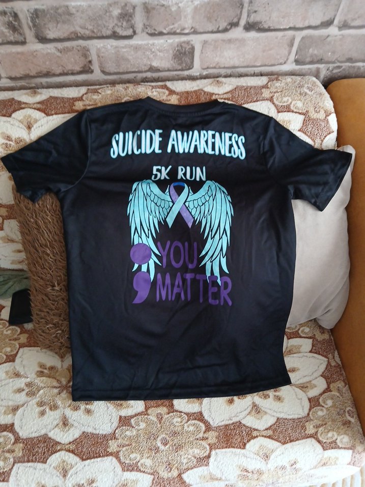 Baskılı Siyah Kısa Kollu thisirt - Görsel 3