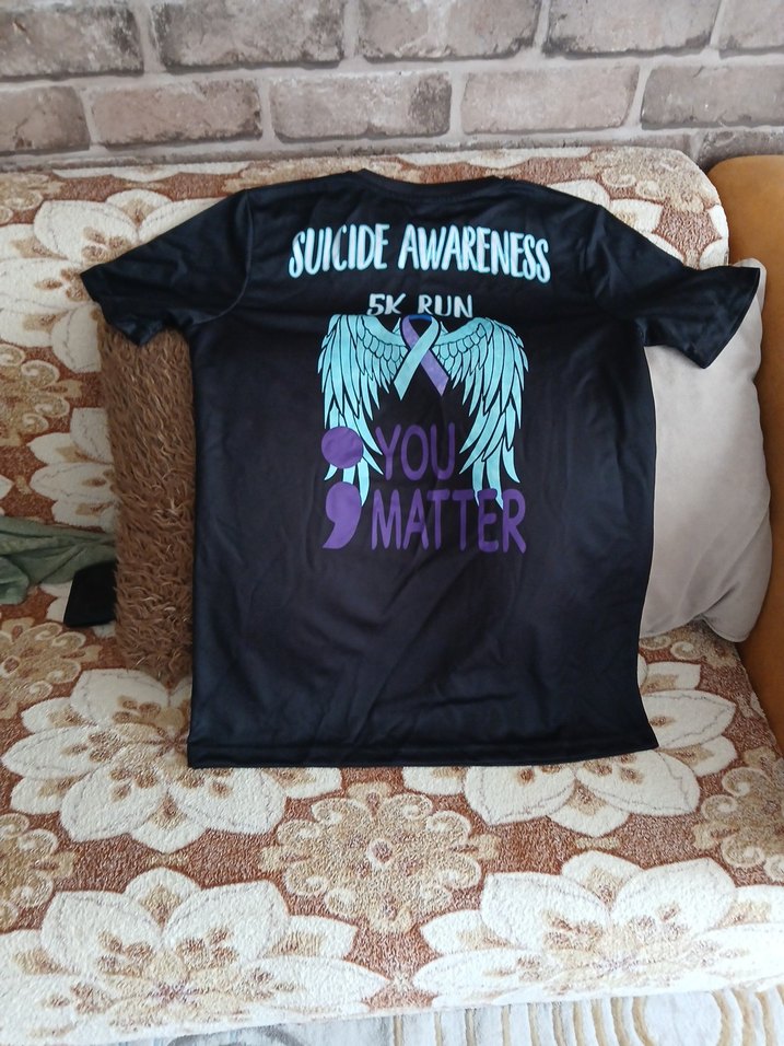 Baskılı Siyah Kısa Kollu thisirt - Görsel 4