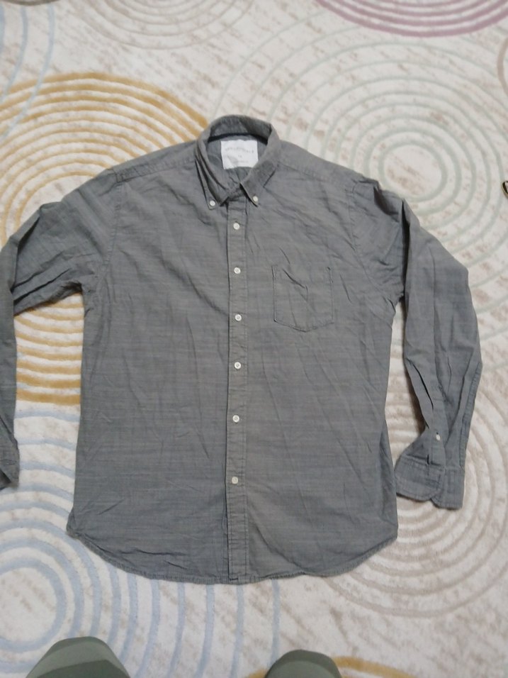 Aeropostale Erkek Uzun Kollu Denim Gömlek l - Görsel 2