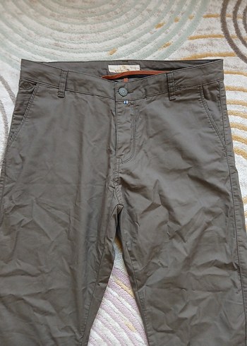 Vintage Loro Piana Keten Pamuk Pantolon - Görsel 3