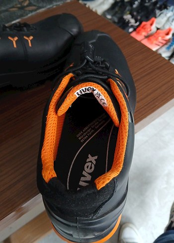 Uvex 6502 Laced Biker Outdoor Ayakkabı Turuncu - Görsel 5