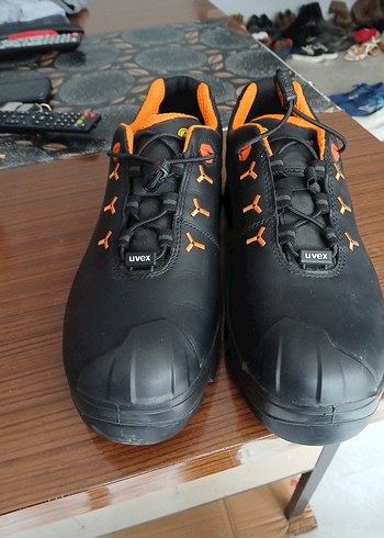 Uvex 6502 Laced Biker Outdoor Ayakkabı Turuncu - Görsel 3