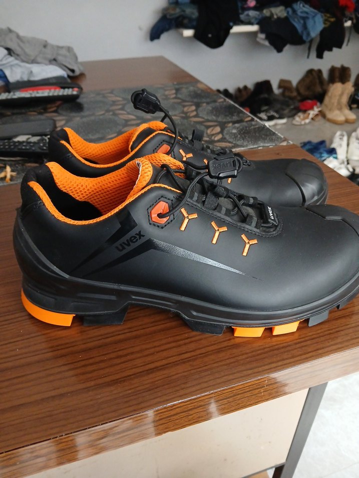 Uvex 6502 Laced Biker Outdoor Ayakkabı Turuncu - Görsel 4