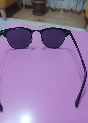 Ray Ban RB 3716 Clubmaster Metal Polarize Gözlük - Görsel 8