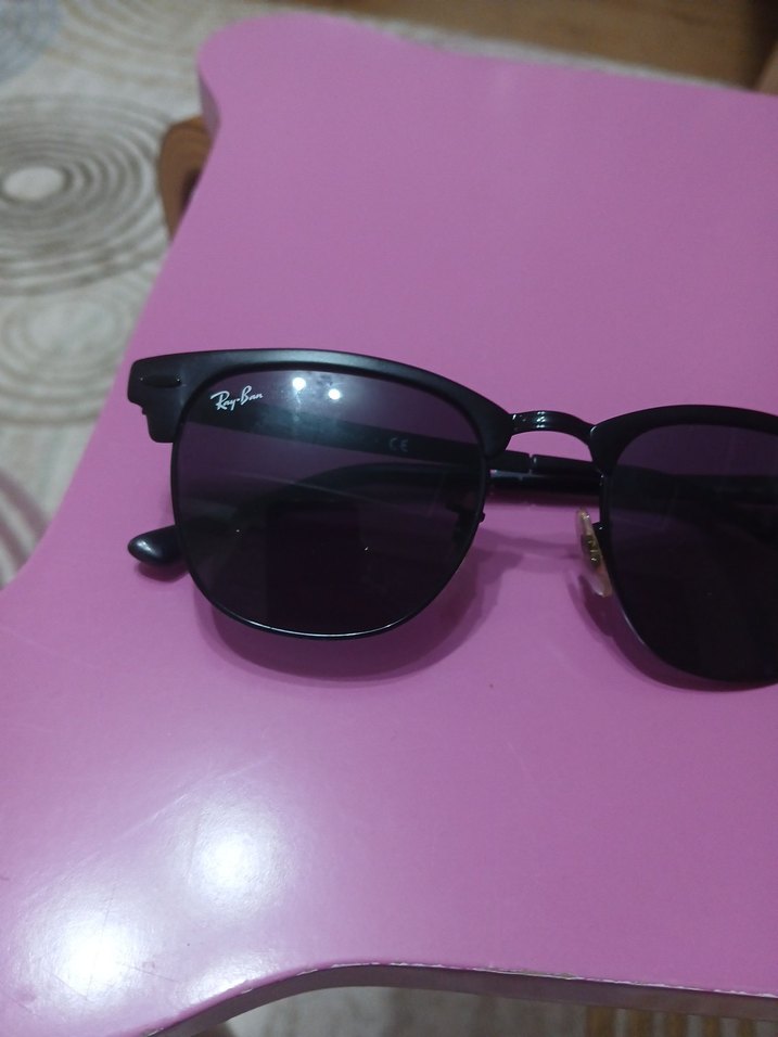 Ray Ban RB 3716 Clubmaster Metal Polarize Gözlük - Görsel 5
