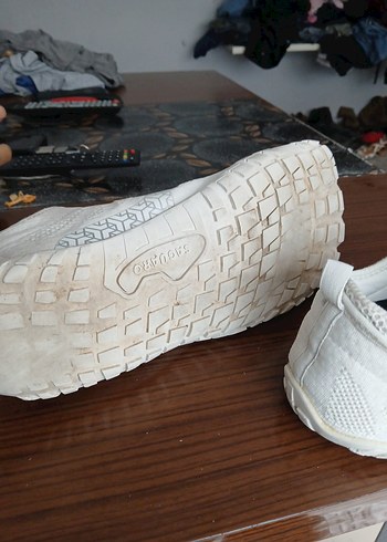 Saguaro Beyaz erkek Spor Ayakkabı Velcro - Görsel 6