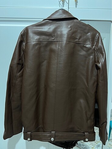 Stradivarius Stradivarius biker deri ceket